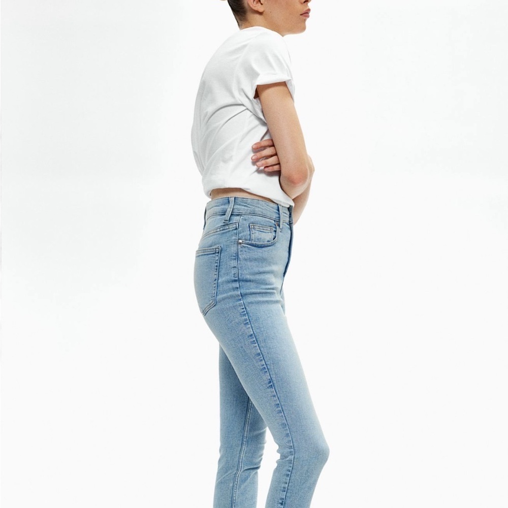 H&M HIGH RISE‎ SKINNY LEG JEANS